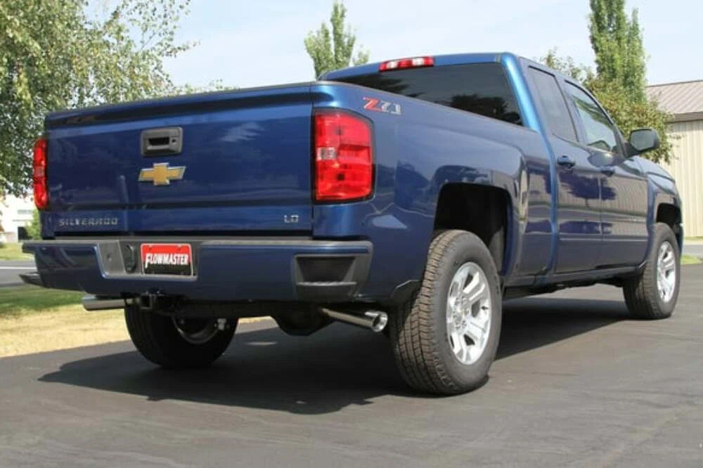 2014-2019 Chevrolet Silverado Cat-Back Exhaust Flowmaster Stainless